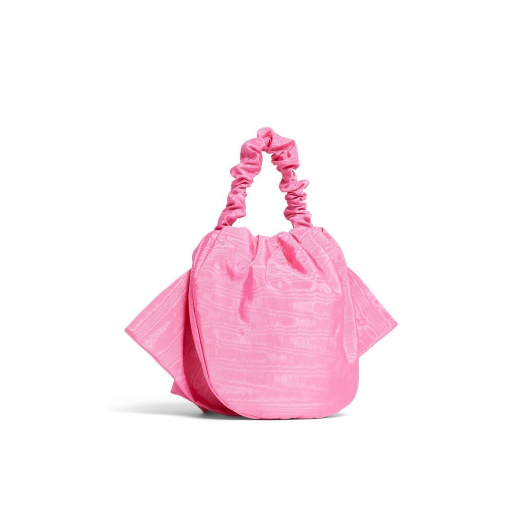 Loeffler Randall Sierra Pink Bow Mini Handbag Purse - Picture 4 of 11